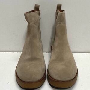 Lucky Brand Tan Suede Leather Upper